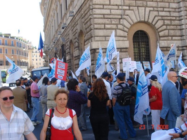 Roma 23 luglio 2008